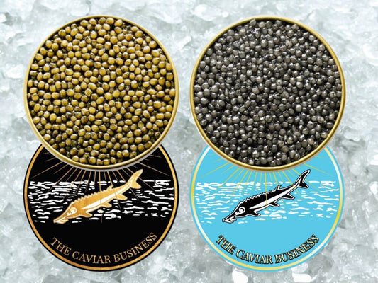 2X 125G PERSIAN ROYAL BELUGA CAVIAR DUO - The Caviar Business Dubai