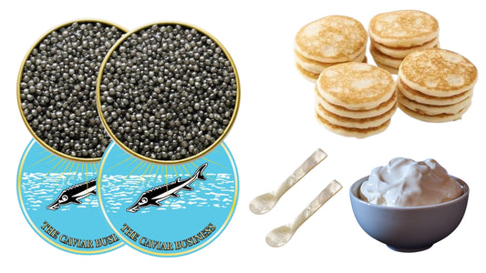 2X 125G PERSIAN ROYAL BELUGA CAVIAR SET - Special Reserve - The Caviar Business Dubai
